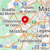 Map of alcorcon,spain